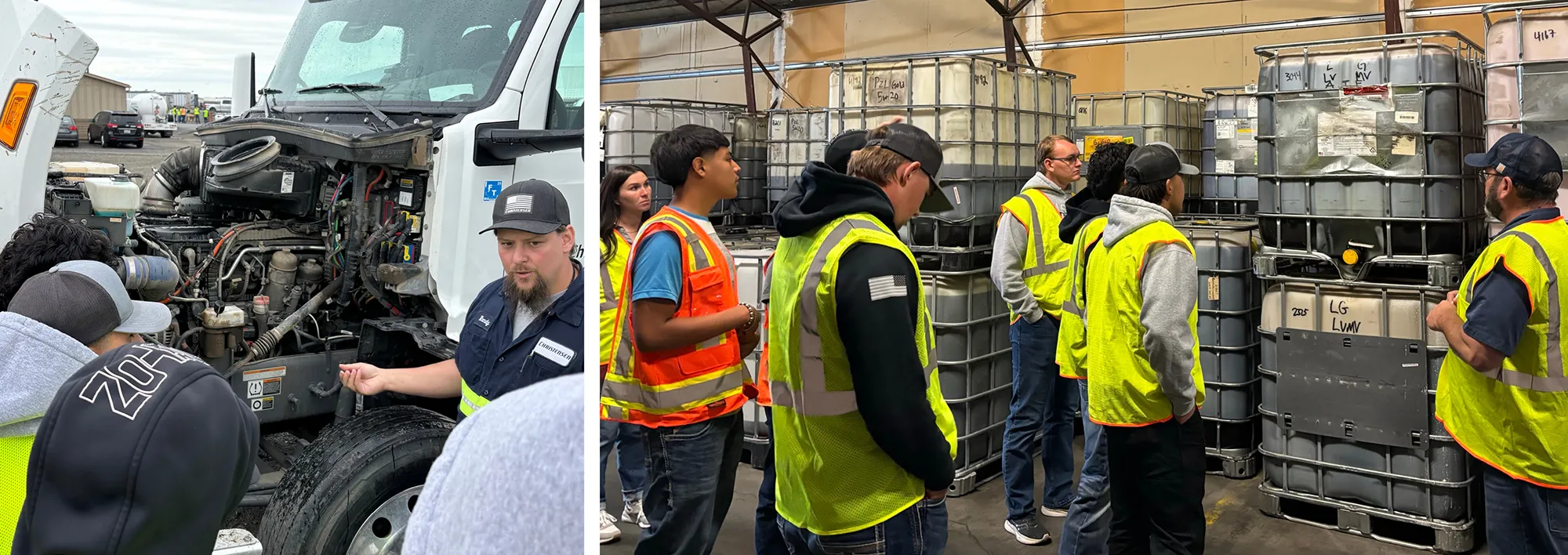 Christensen hosted Connell High students for a hands-on visit at our Pasco facility, inspiring the next generation of CDL drivers and showcasing fuel distribution careers. Learn about our commitment to industry training.